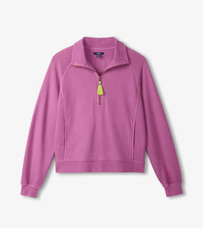 Mock Neck Pullover - Orchid - Hatley Women