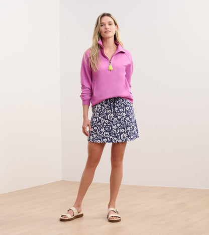 Mock Neck Pullover - Orchid - Hatley Women