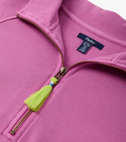 Mock Neck Pullover - Orchid - Hatley Women