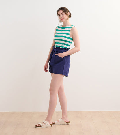 Everyday Tank - Sea Green Stripes - Hatley Women