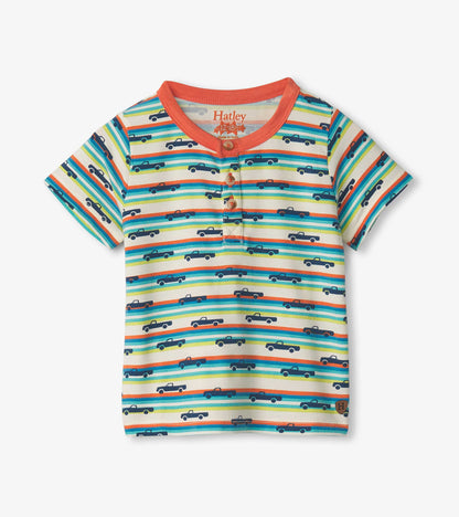 Baby & Toddler Boys Pick Up Truck Bamboo Henley - Hatley Baby & Toddler