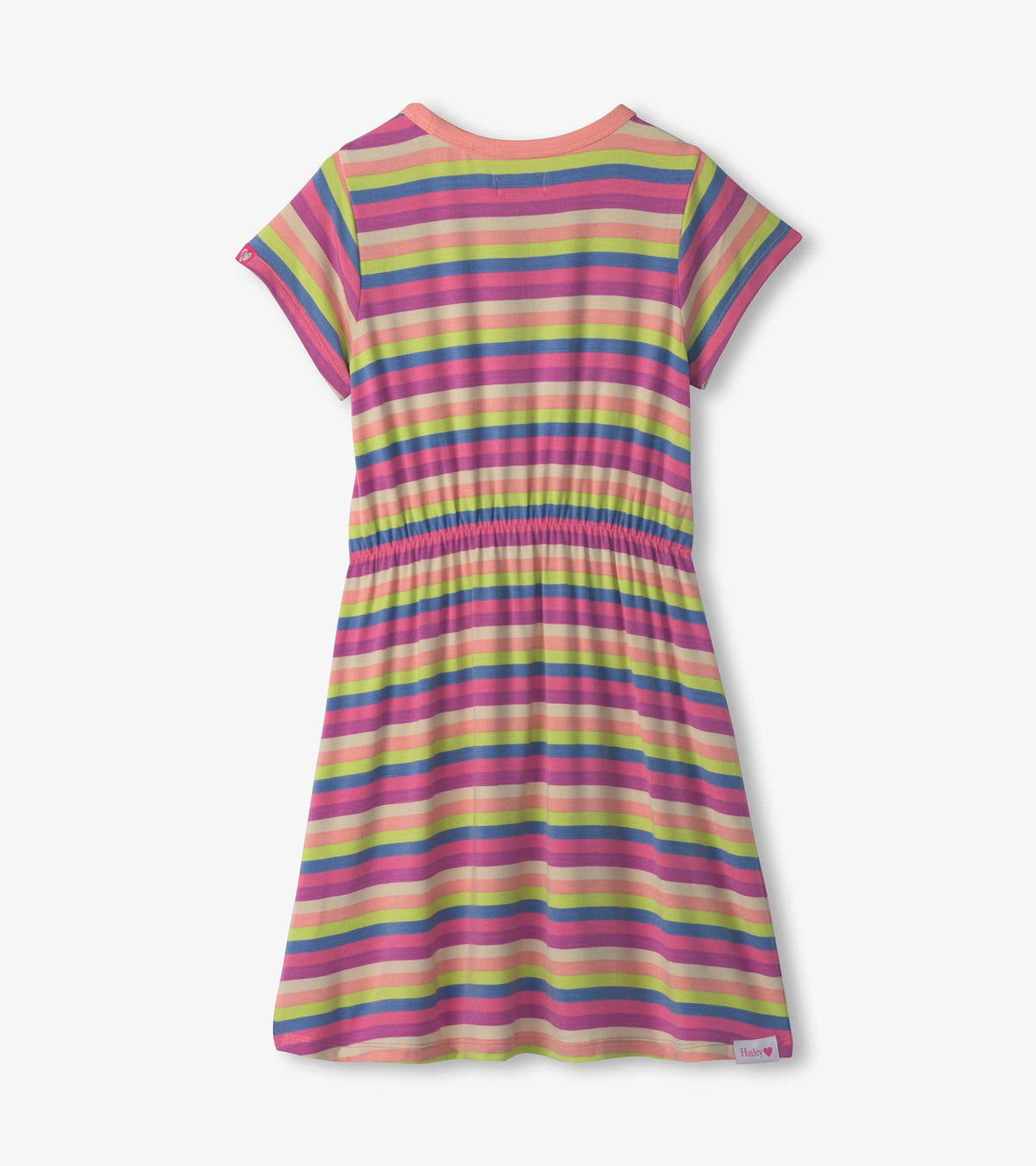 Girls Soft Stripes High-Low Dress - Hatley Girls