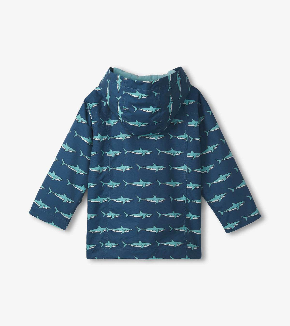 Boys Shark Tank Zip-Up Lightweight Rain Jacket - Hatley Boys