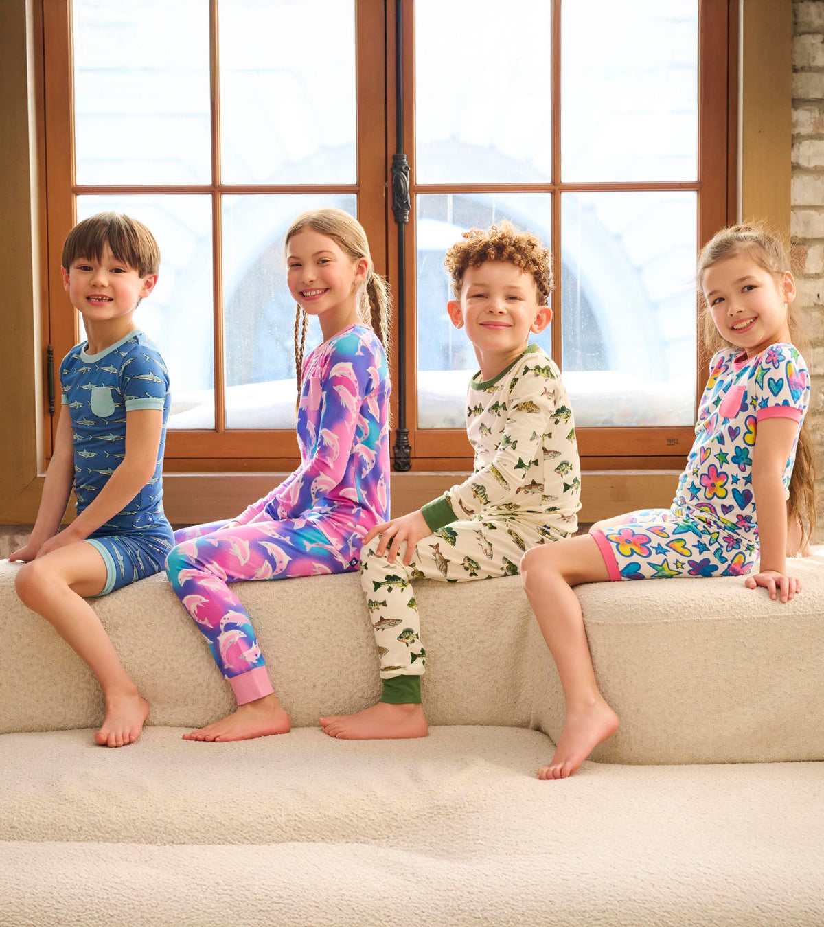 Boys Shark Tank Bamboo Short Pajama Set - Hatley Boys