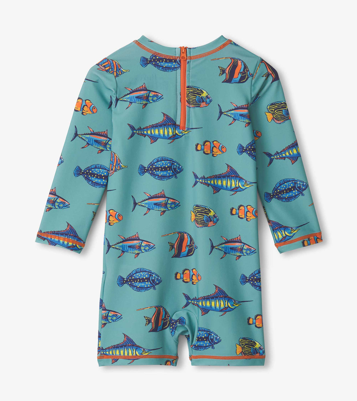 Baby Boys Tropical Fish One-Piece Rashguard - Hatley Baby & Toddler