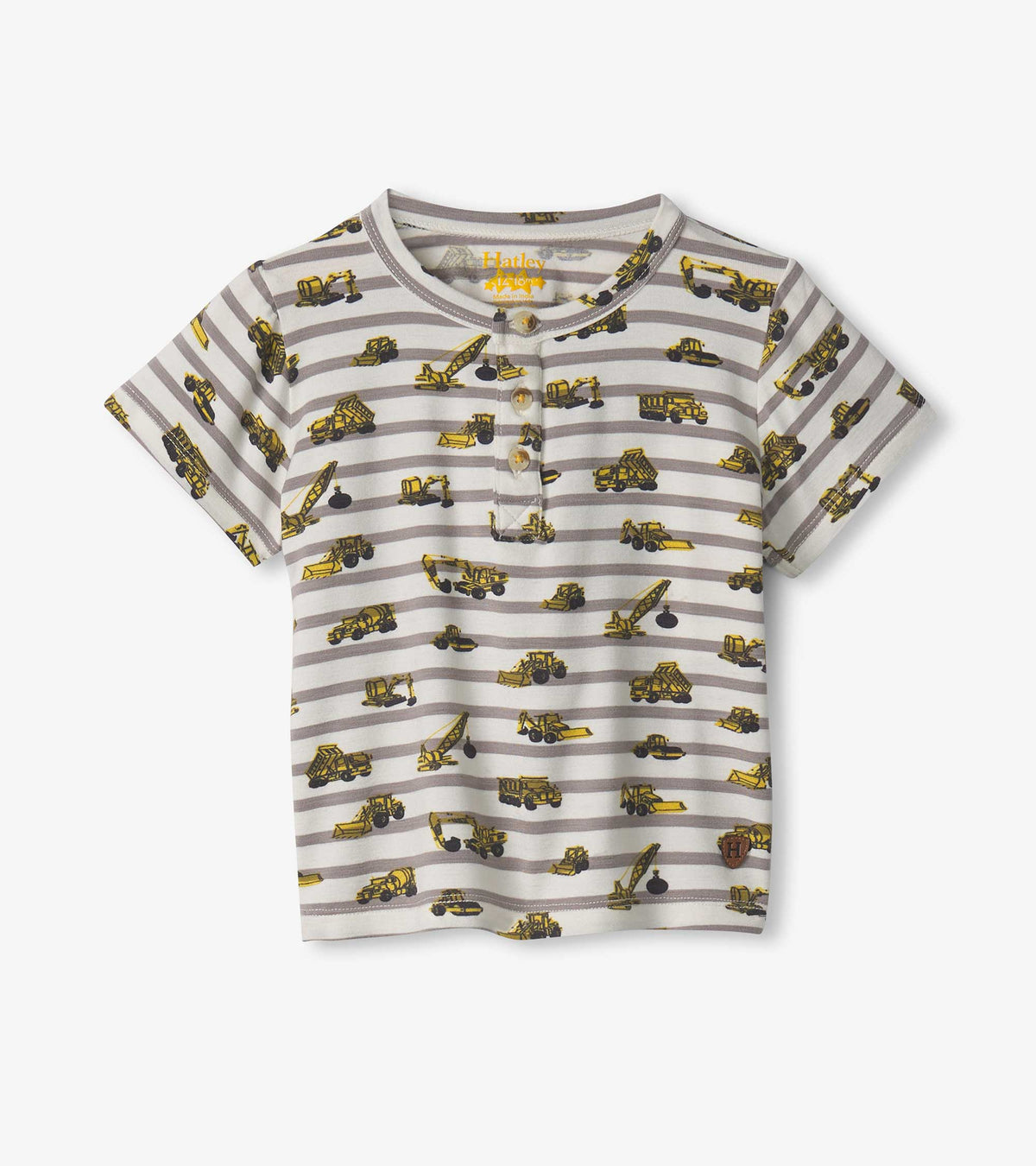 Baby & Toddler Boys Under Construction Henley - Hatley Baby & Toddler