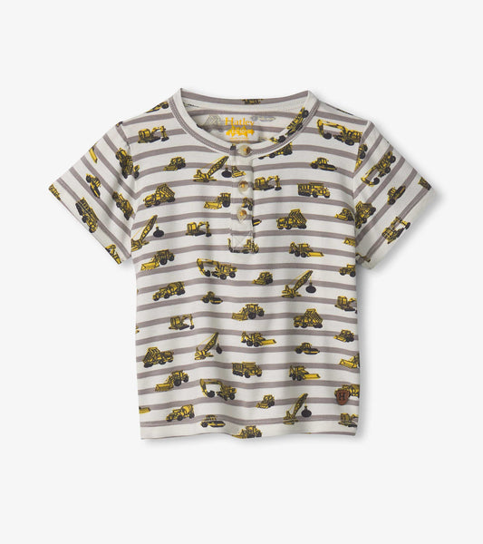 Baby & Toddler Boys Under Construction Henley - Hatley Baby & Toddler