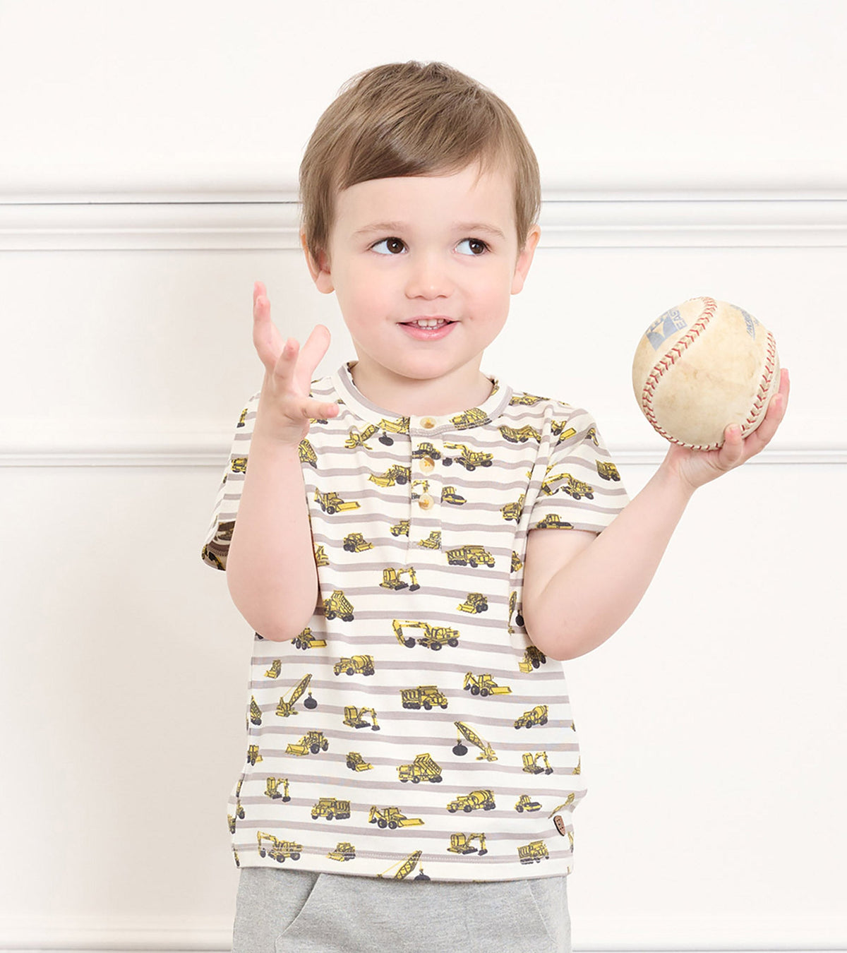 Baby & Toddler Boys Under Construction Henley - Hatley Baby & Toddler