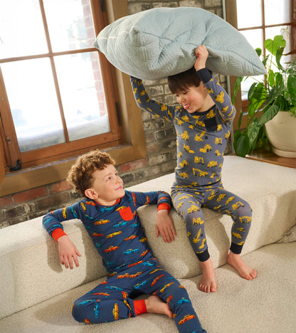 Boys Sport Cars Bamboo Pajama Set - Hatley Boys