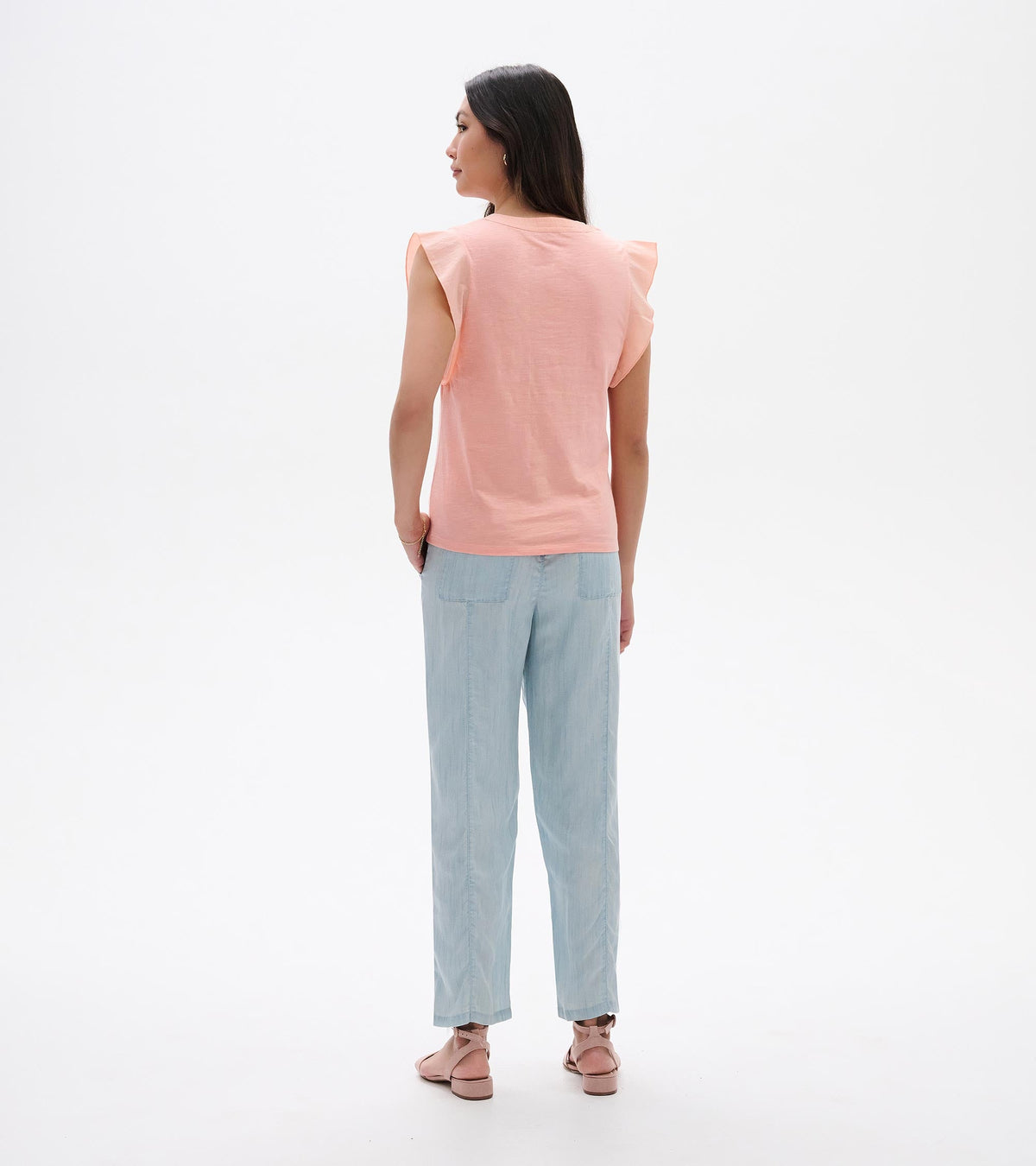 Mix Media Tank - Apricot Blush - Hatley Women