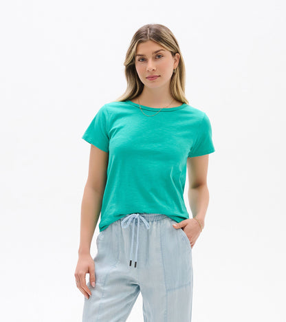 Essential Crew Neck Tee - Arcadia - Hatley Women