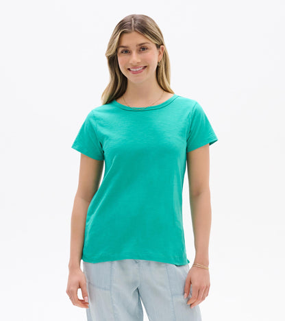 Essential Crew Neck Tee - Arcadia - Hatley Women
