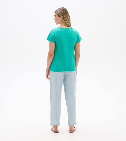 Essential Crew Neck Tee - Arcadia - Hatley Women