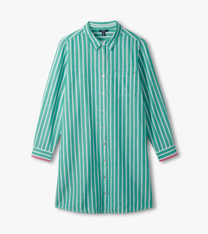 Julia Shirt Dress - Arcadia Stripes - Hatley Women