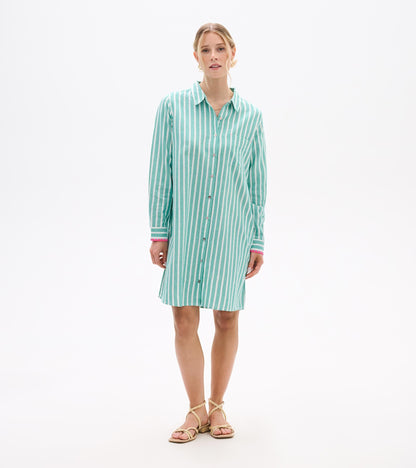 Julia Shirt Dress - Arcadia Stripes - Hatley Women
