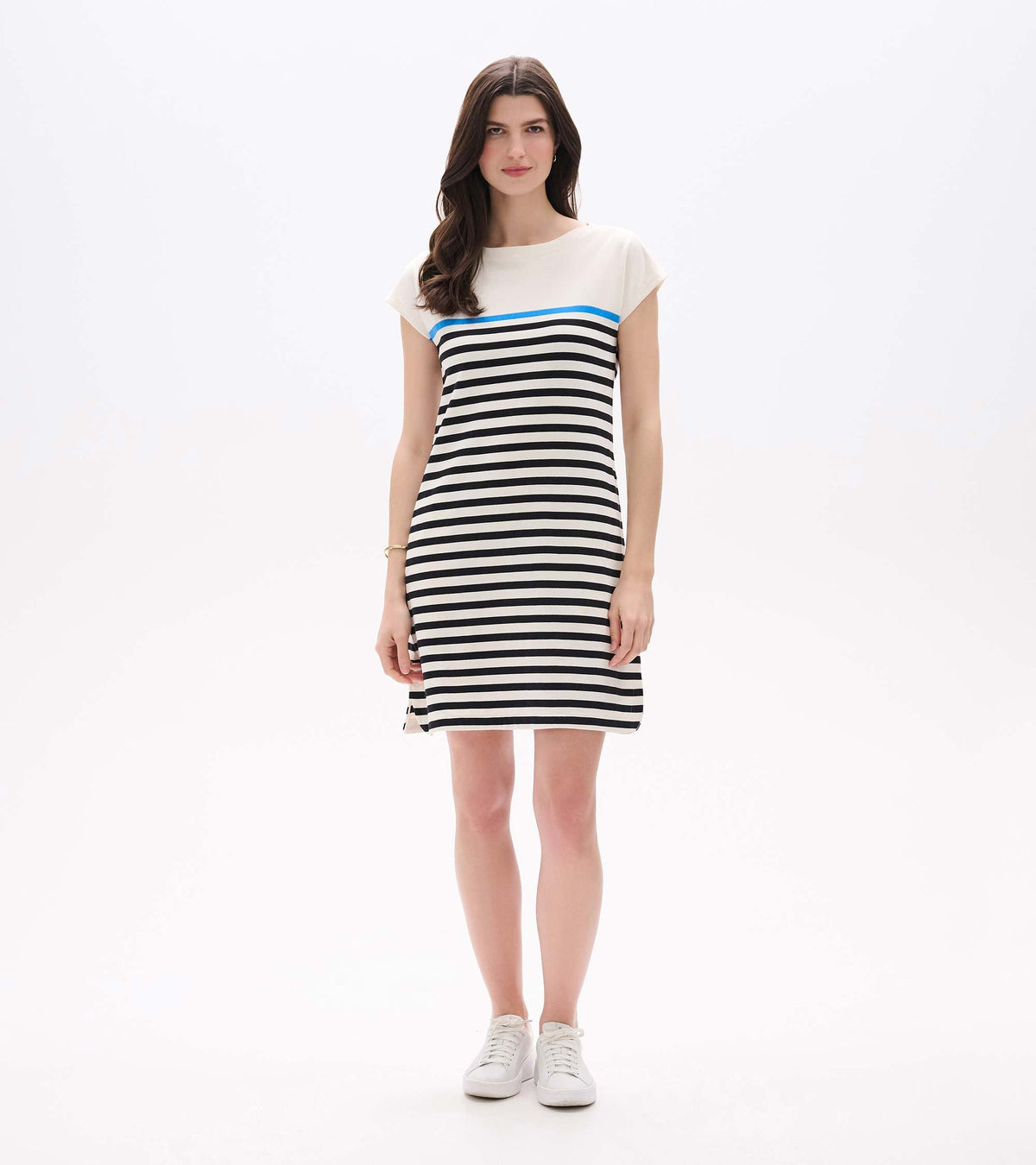Capri Dress - Black Stripes - Hatley Women
