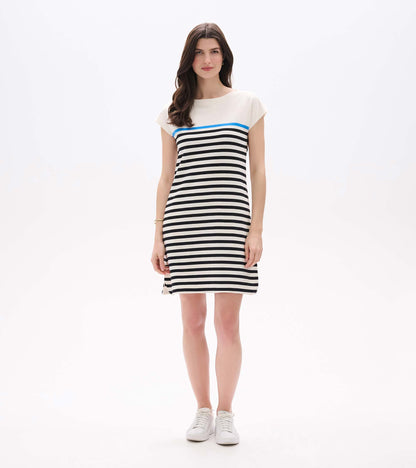 Capri Dress - Black Stripes - Hatley Women