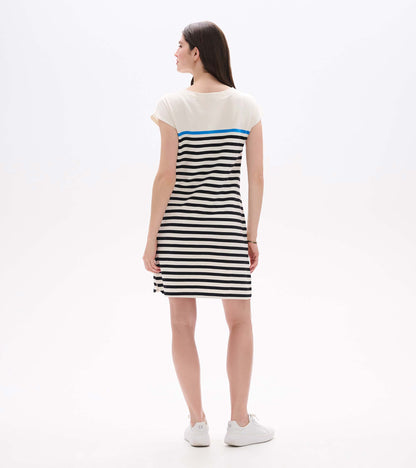 Capri Dress - Black Stripes - Hatley Women