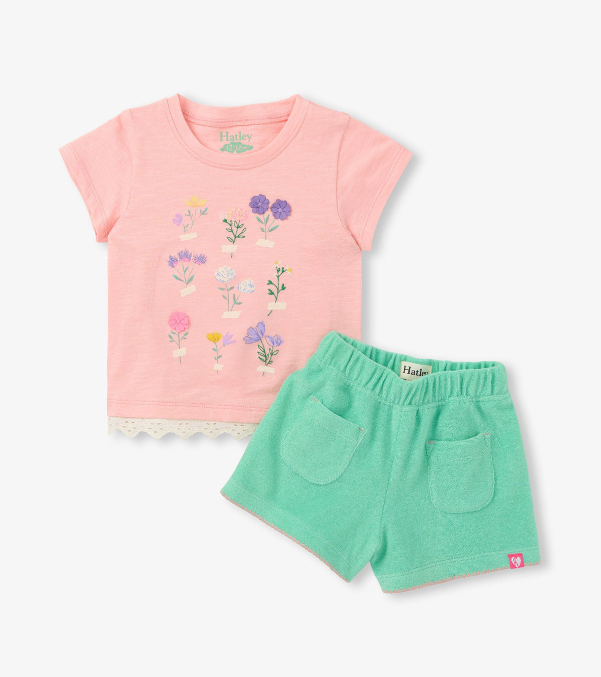Baby & Toddler Girls Blossom T-Shirt & Short Set - Hatley Baby & Toddler