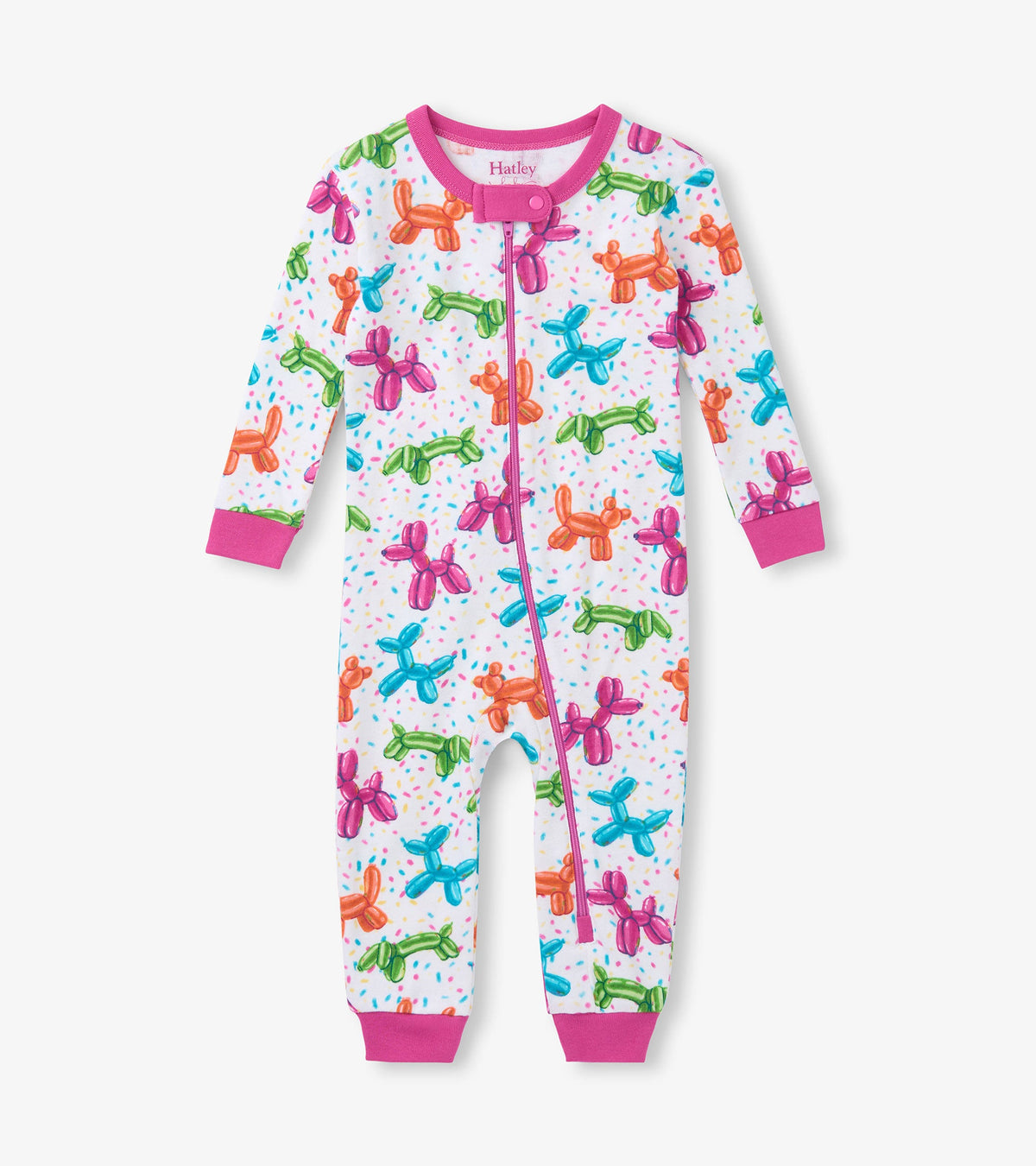 Baby Girls Balloon Pets Cotton Sleeper - Hatley Baby & Toddler