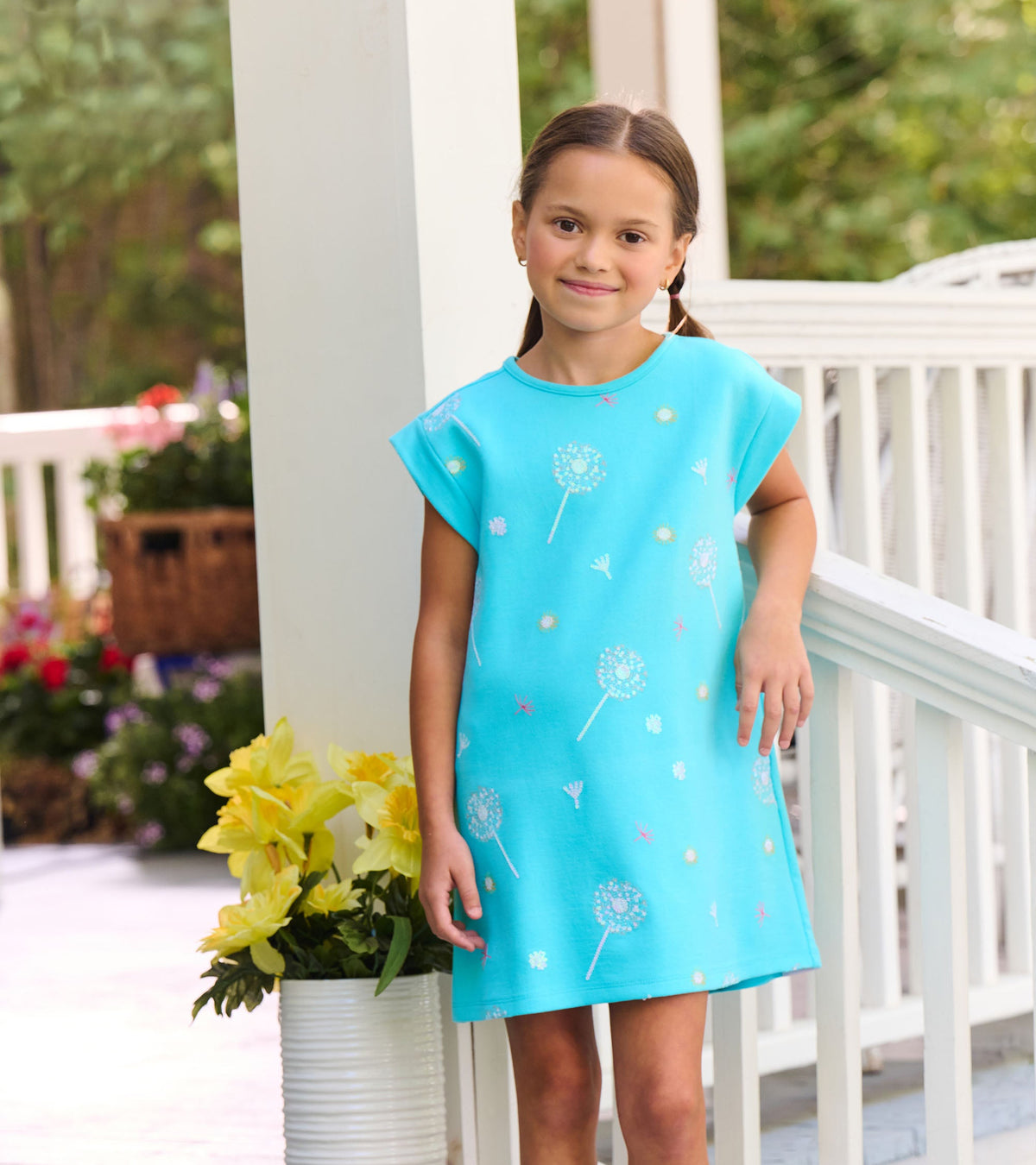 Girls Dandelion Ultra Lightweight Dress - Hatley Girls