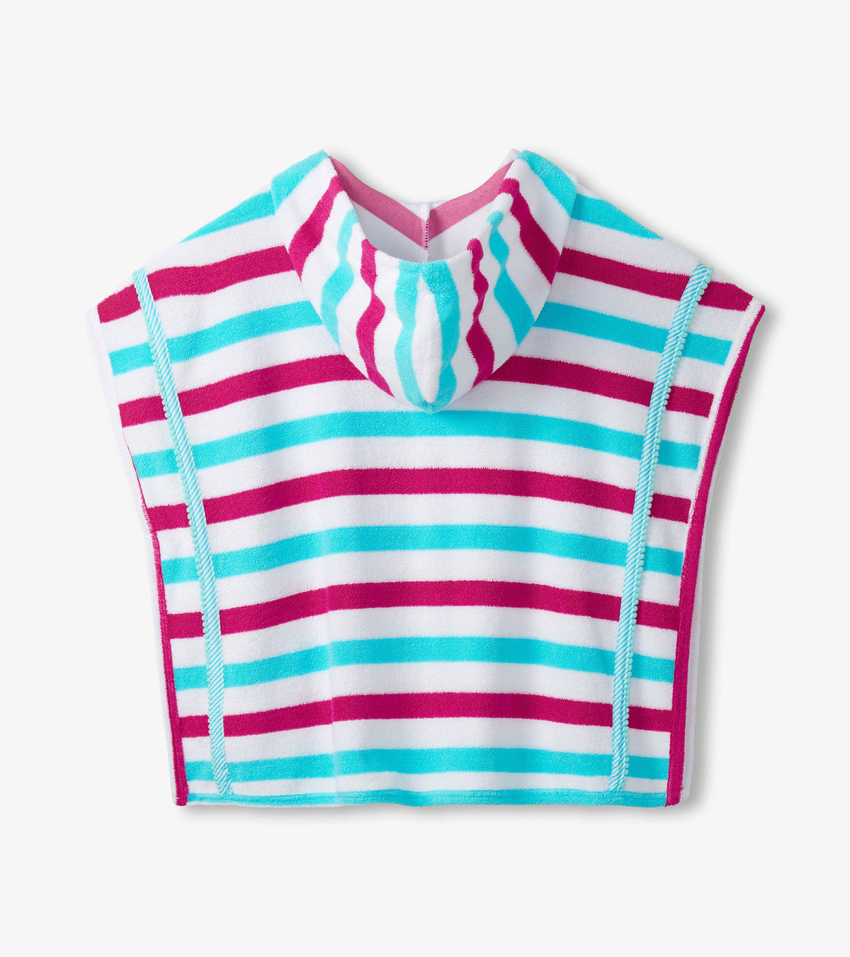 Girls Beach Stripes Hooded Cover-Up - Hatley Girls