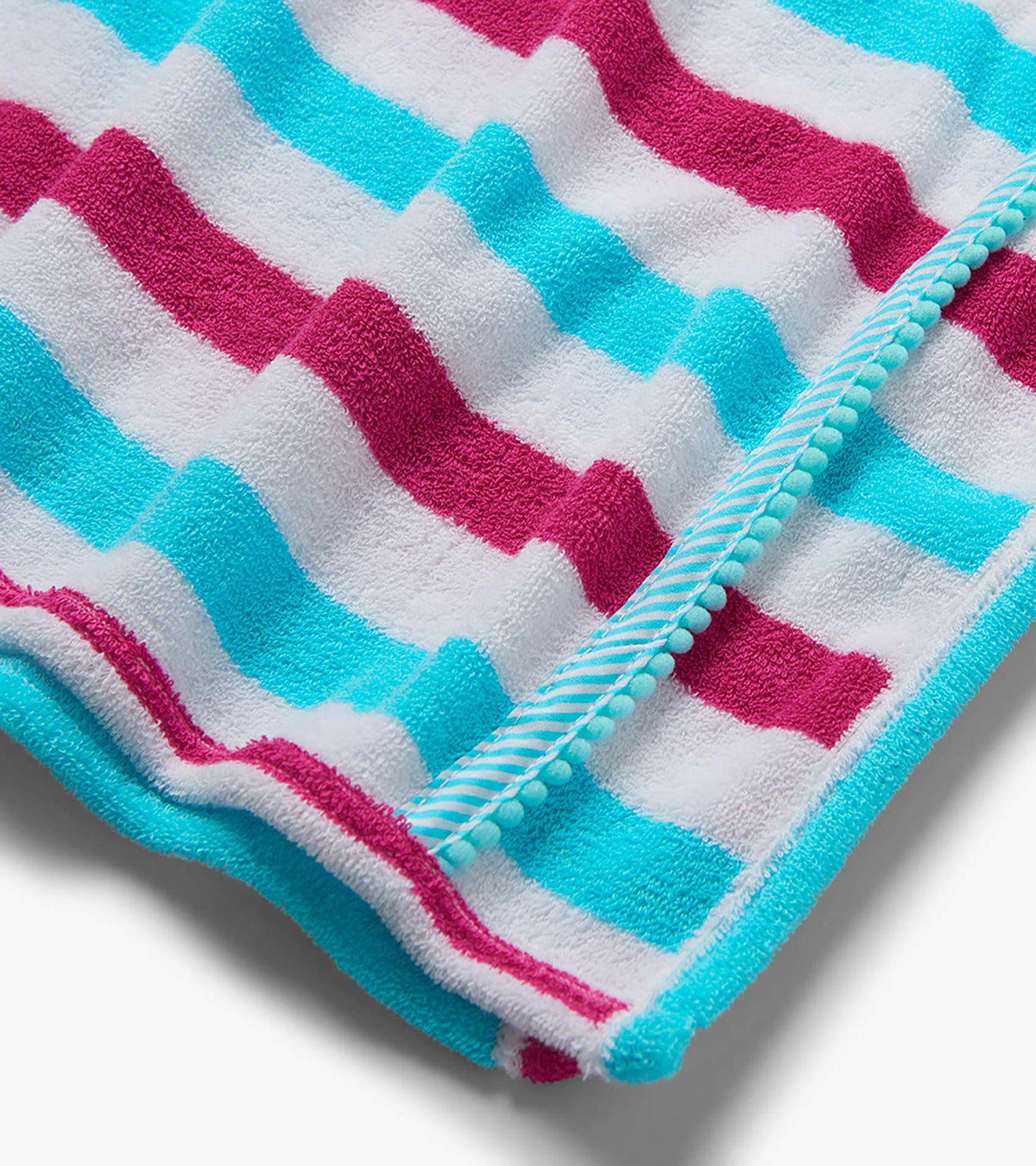 Girls Beach Stripes Hooded Cover-Up - Hatley Girls