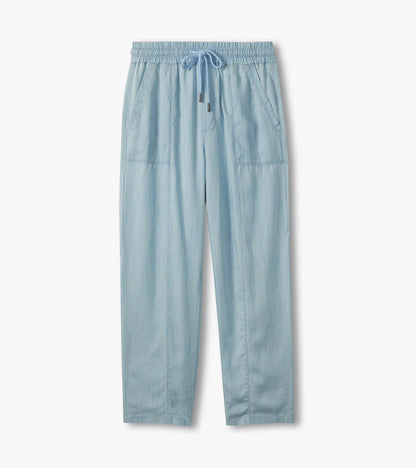 Straight Leg Pant - Soft Blue Wash - Hatley Women