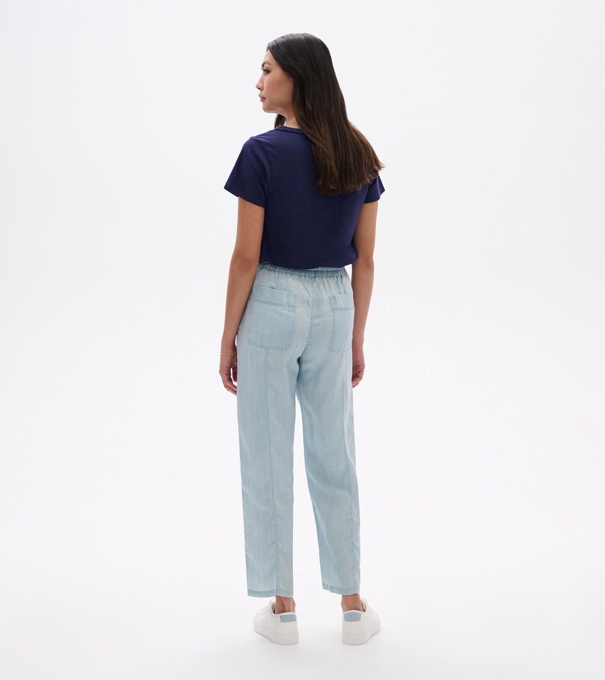 Straight Leg Pant - Soft Blue Wash - Hatley Women