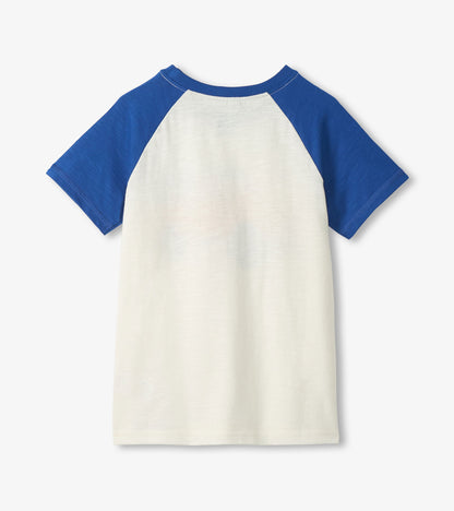 Boys Off Road Raglan Cotton T-Shirt - Hatley Boys