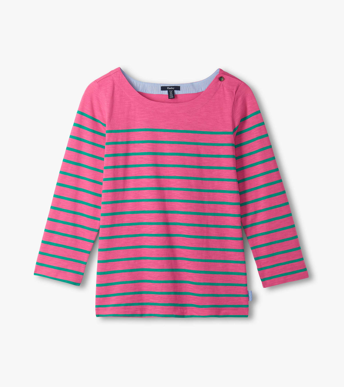 Button Breton - Watermelon Stripes - Hatley Women