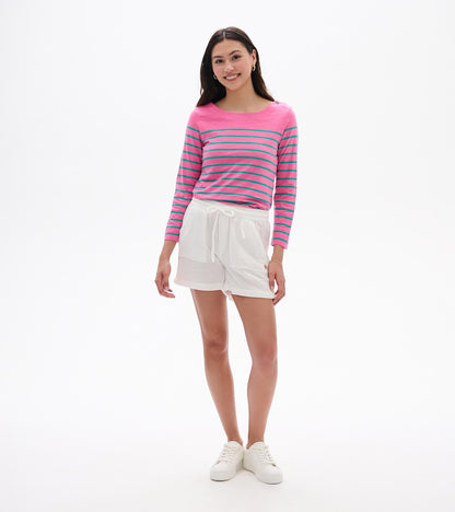 Button Breton - Watermelon Stripes - Hatley Women
