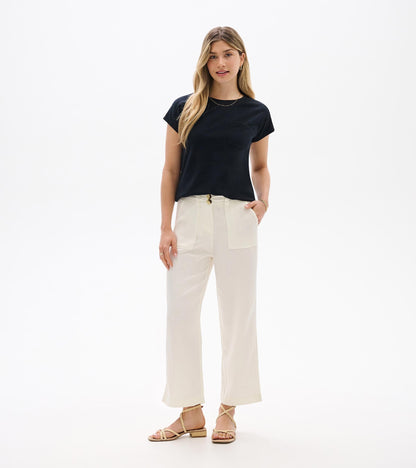 Ella Relaxed Tee - Black - Hatley Women