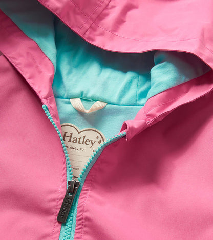 Girls Color Reveal Butterflies Microfiber Rain Jacket - Hatley Girls