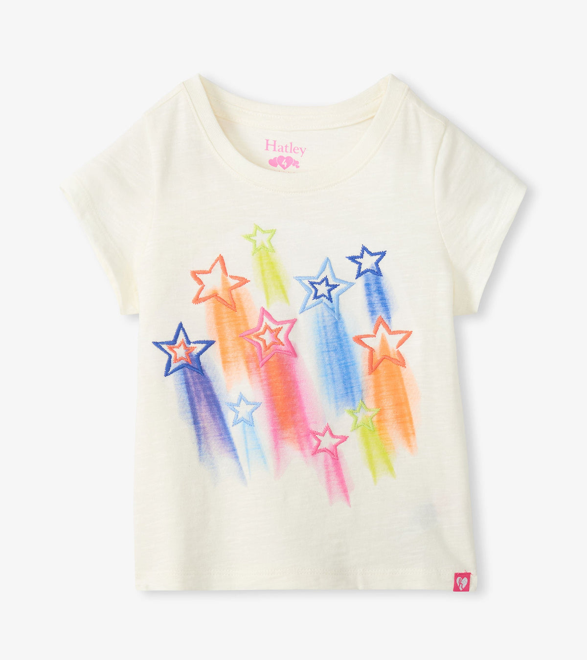 Girls Falling Stars Graphic Tee - Hatley Girls