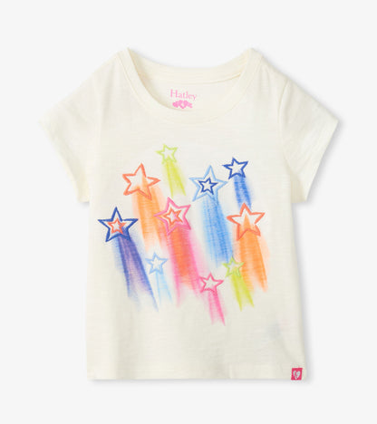 Girls Falling Stars Graphic Tee - Hatley Girls