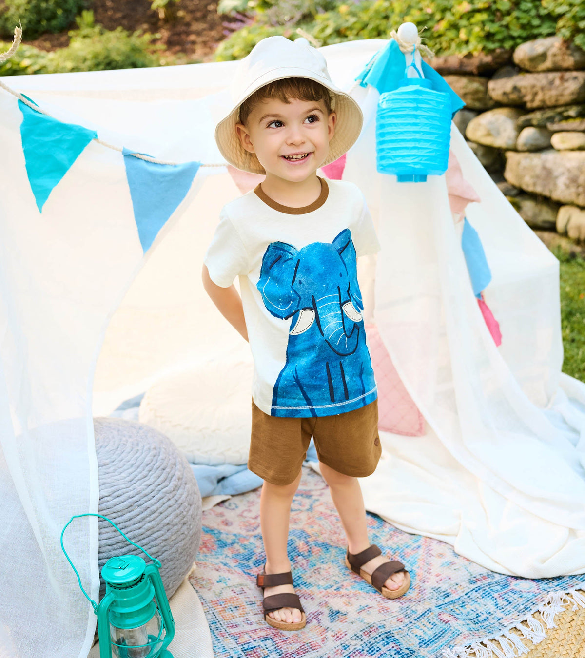 Baby & Toddler Boys Elephant T-Shirt & Shorts Set - Hatley Baby & Toddler