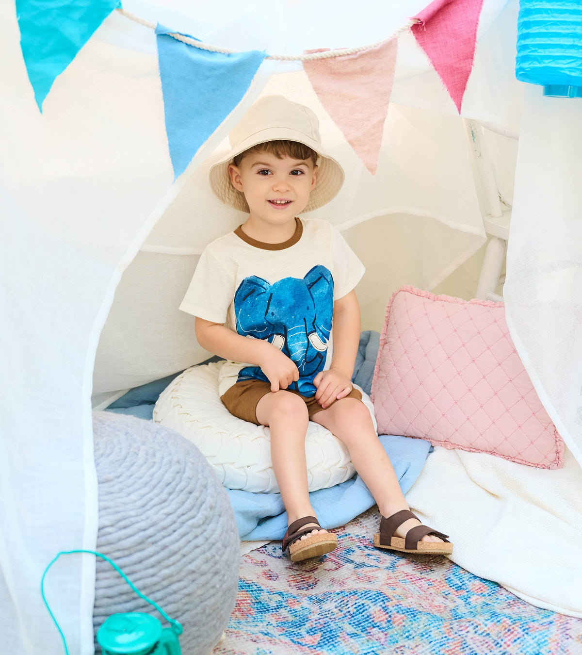 Baby & Toddler Boys Elephant T-Shirt & Shorts Set - Hatley Baby & Toddler