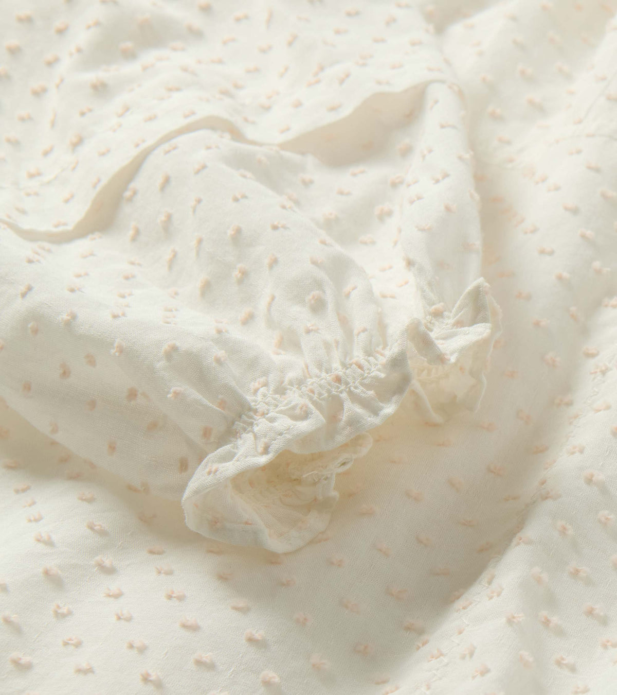 Naomi Blouse - Blush Swiss Dot - Hatley Women