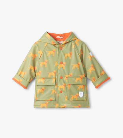 Baby & Toddler Boys Camping Puppy Button-Up Rain Jacket - Hatley Baby & Toddler