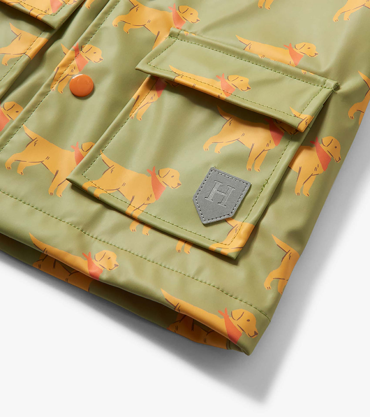 Baby & Toddler Boys Camping Puppy Button-Up Rain Jacket - Hatley Baby & Toddler
