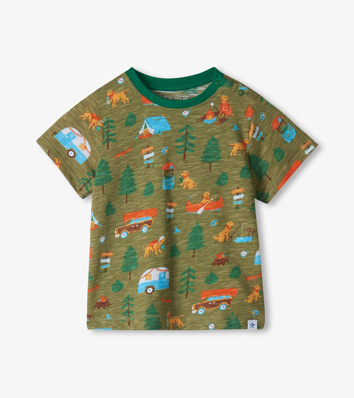 Baby & Toddler Boys Summer Camping T-Shirt & Shorts Set - Hatley Baby & Toddler