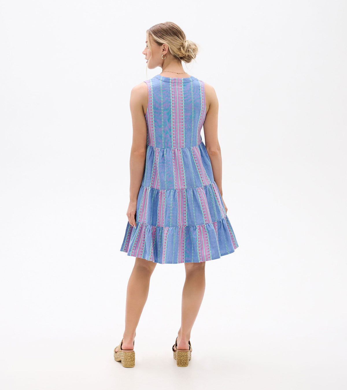 Savannah Dress - Chambray Stripes - Hatley Women
