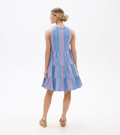 Savannah Dress - Chambray Stripes - Hatley Women