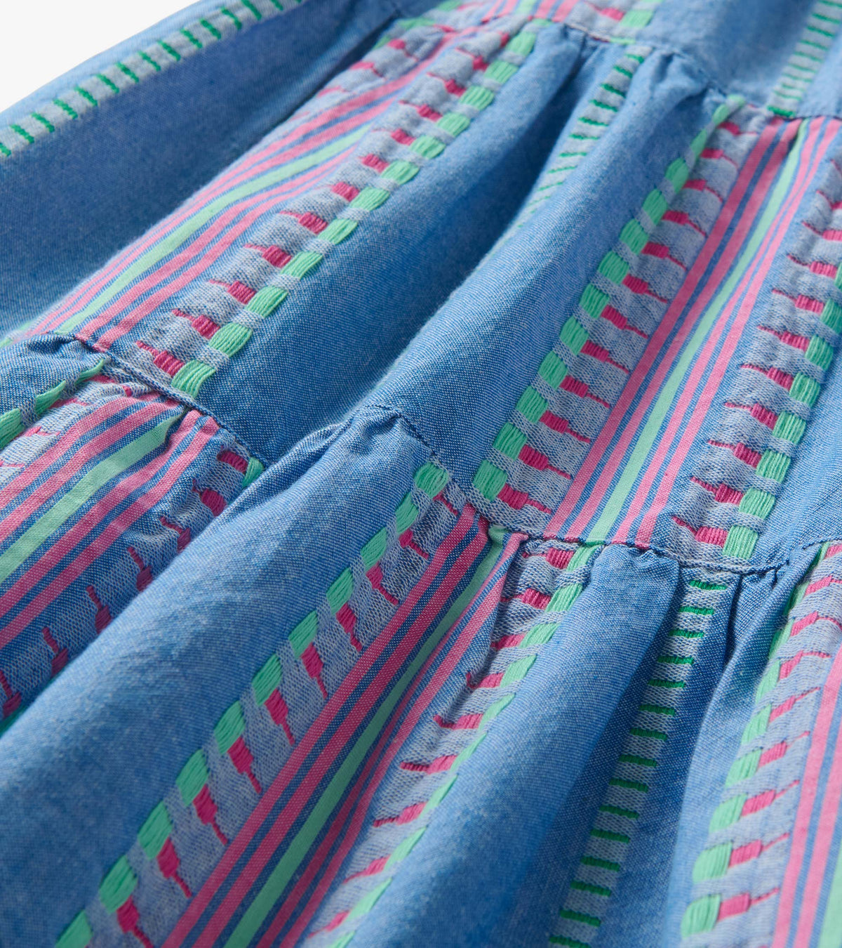 Savannah Dress - Chambray Stripes - Hatley Women