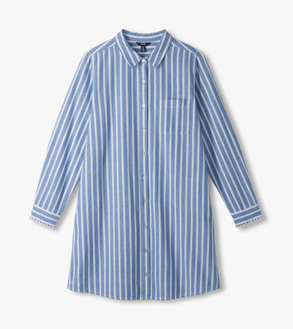Julia Shirt Dress - Classic Stripes - Hatley Women