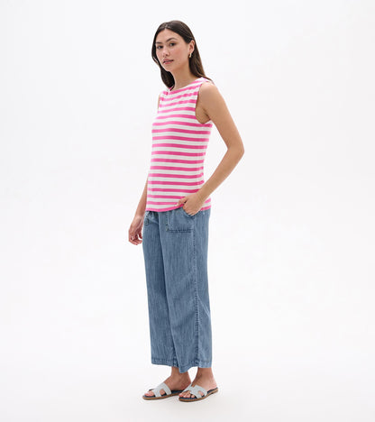 Everyday Tank - Carmine Rose Stripes - Hatley Women