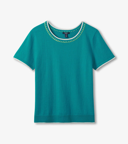 Simone Knit Tee - Ceramic - Hatley Women