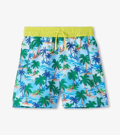 Boys Tropical Palm Swim Trunks - Hatley Boys