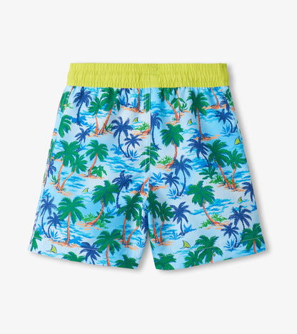 Boys Tropical Palm Swim Trunks - Hatley Boys